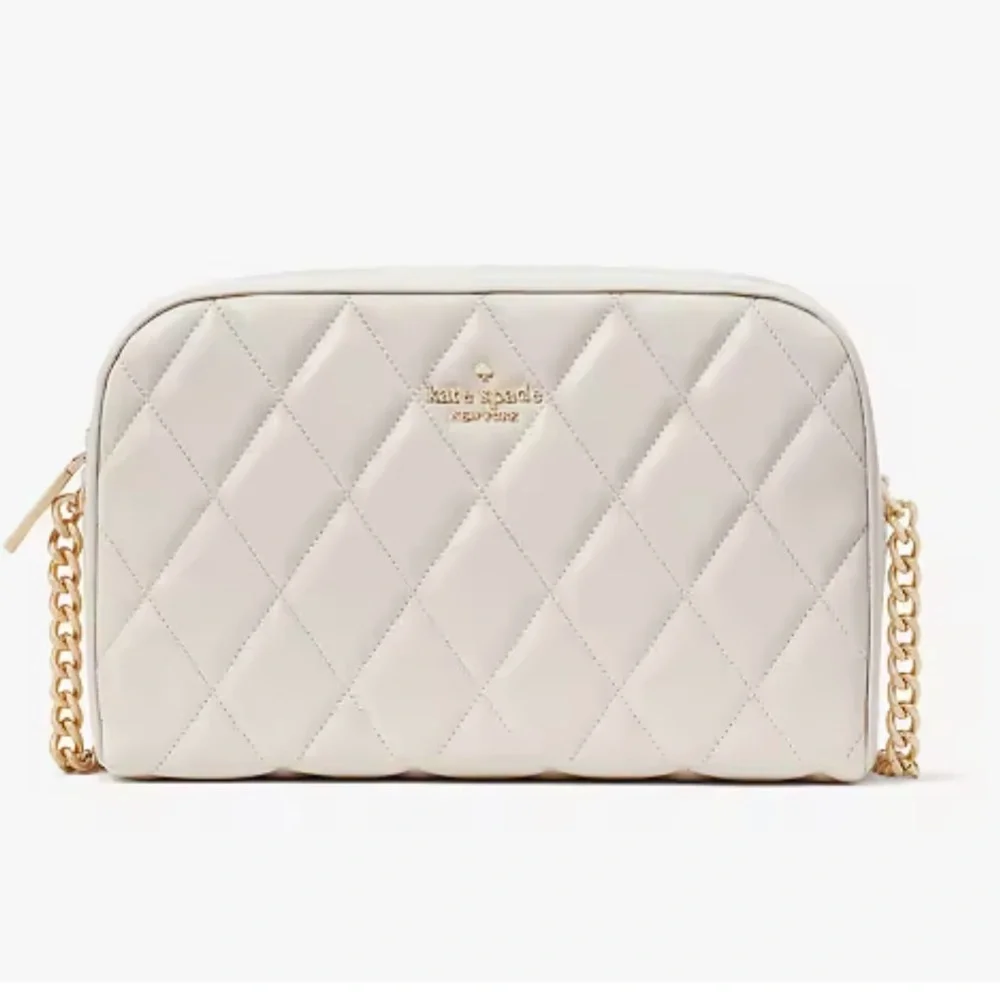 Kate Spade Carey Smooth Quilted Leather Mini‎ Camera Bag (TXABIN)